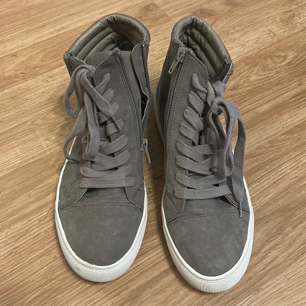 Steve Madden suede high top sneaker